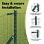 Galvanised Steel Border Fencing-114350625-114350627