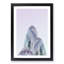 The Gherkin in London in Abstract - Picture Frame Graphic Art Print-55737356-55737354