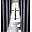 Semi Sheer Eyelet Window Curtain Pair-497860412-497860404