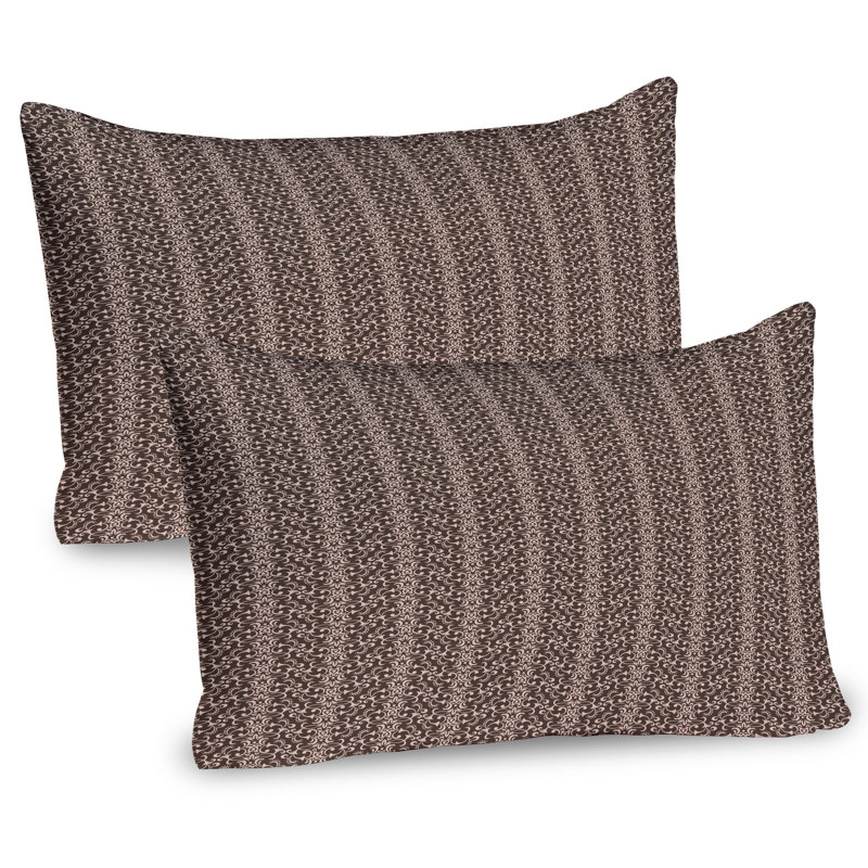 Ensemble de 2 taies décoratives Ambesonne Damask Classic 134266, H 20 po x l 26 po