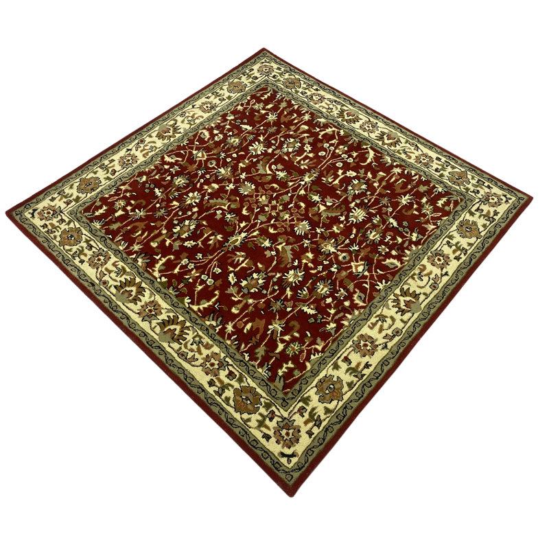 HRT Oriental Wool Hand Tufted Area Rug, Square 200 x 200cm