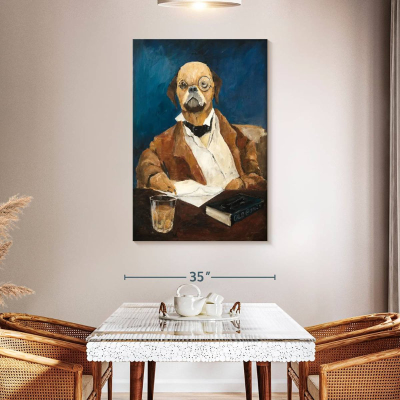 Brampt Nathaniel Howlthorn, 48" H x 32" W