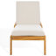 Caledonia Brazilian Teak Chaise Lounge