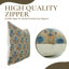 Housse de coussin en lin visqueux Fab divine, décor de maison de campagne Boho doux (Kusum)-106270067-106270082-106270077