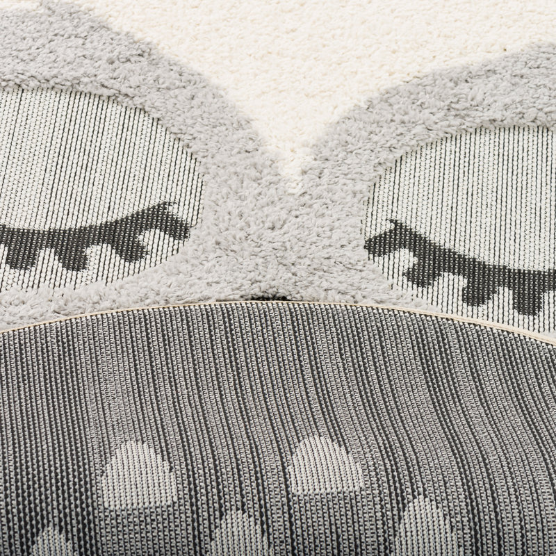 Rucker Shaggy Grey Rug
