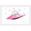 « ufo » par molly rosner, reproduction d’art encadrée-20422784