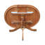 Ensemble de salle à manger extensible en bois massif 5 pièces Ewalt-110915968-50962080