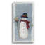 Primitive bonhomme de neige II - Toile tendue avec châssis de qualité supérieure - prête à être accrochée-1417894394