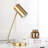 Darby 22.5" Polished Gold Desk Lamp