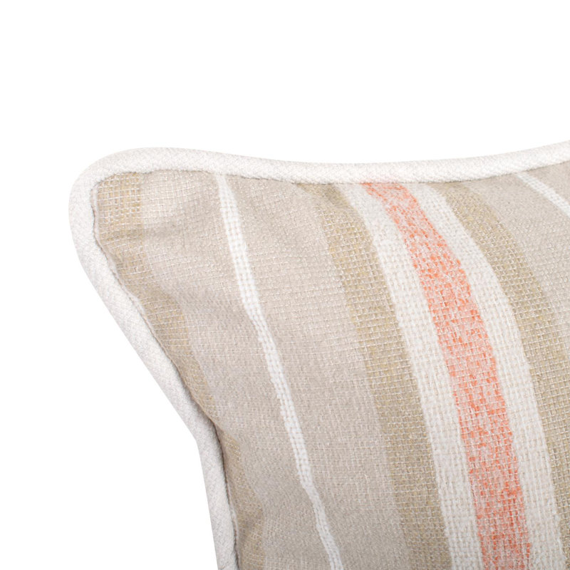 Coussin intérieur / extérieur Dune, H 14 po x l 22 po, Rectangulaire, Terra
