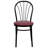 Prompton Fan Back Metal Chair - Vinyl Seat-241191356