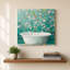 «Chinoiserie Bath II» par Julia Purinton - Impression sur toile-897799033