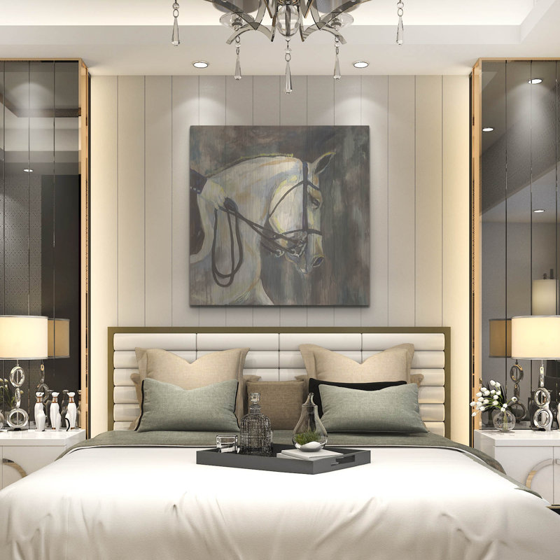 "Dressage" par Jeanette Vertentes, H 36 po x l 36 po