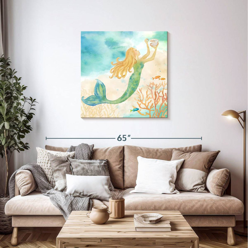 Ashelle Sea Splash Mermaid I, H 36 po x l 36 po