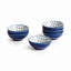 Amaly GRID DIP BOWLS, SET OF 6