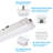 Led Vapor Tight Light Fixture, 5000k Daylight, Waterproof Shop Lighting