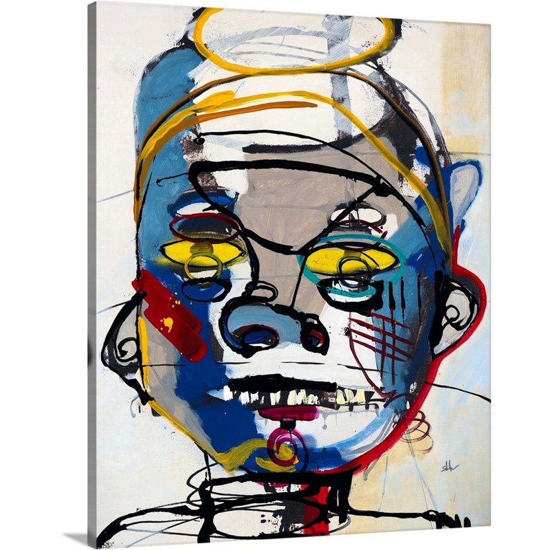 Reproduction d'art sur toile, Toile tendue, H 14 po x l 11 po x P 1,25 po