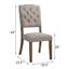 Tufted Back Side Chairs (Set Of 2)