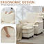 Fauteuil d'appoint surdimensionné avec repose-pieds-1164876915