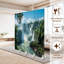 4 Panels Folding Screen Room Divider Royal Part Iguazu Falls seen from Argentinian National Park Canvas Screen Room Separator Freestanding Protective Wall Divider Privacy Partition