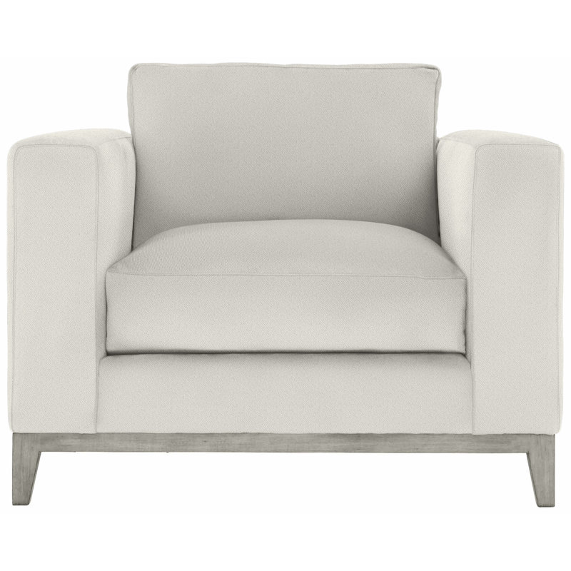Noel 40" Wide Armchair, Antique White, White 5555-000