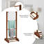Porte-serviettes sur pied en bois d'acacia-55042840