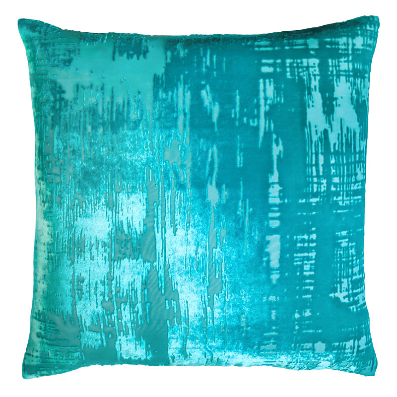 Square Pillow Cover & Insert, 18"H x 18"W, Aruba