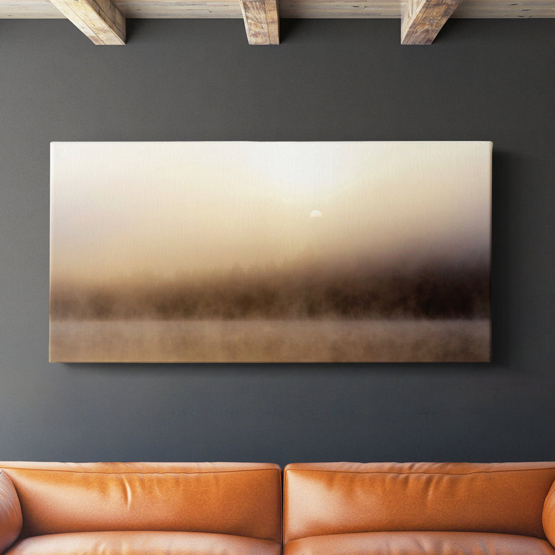 Break of Dawn - Toile tendue avec châssis - Prêt à accrocher, H 20 po x l 40 po