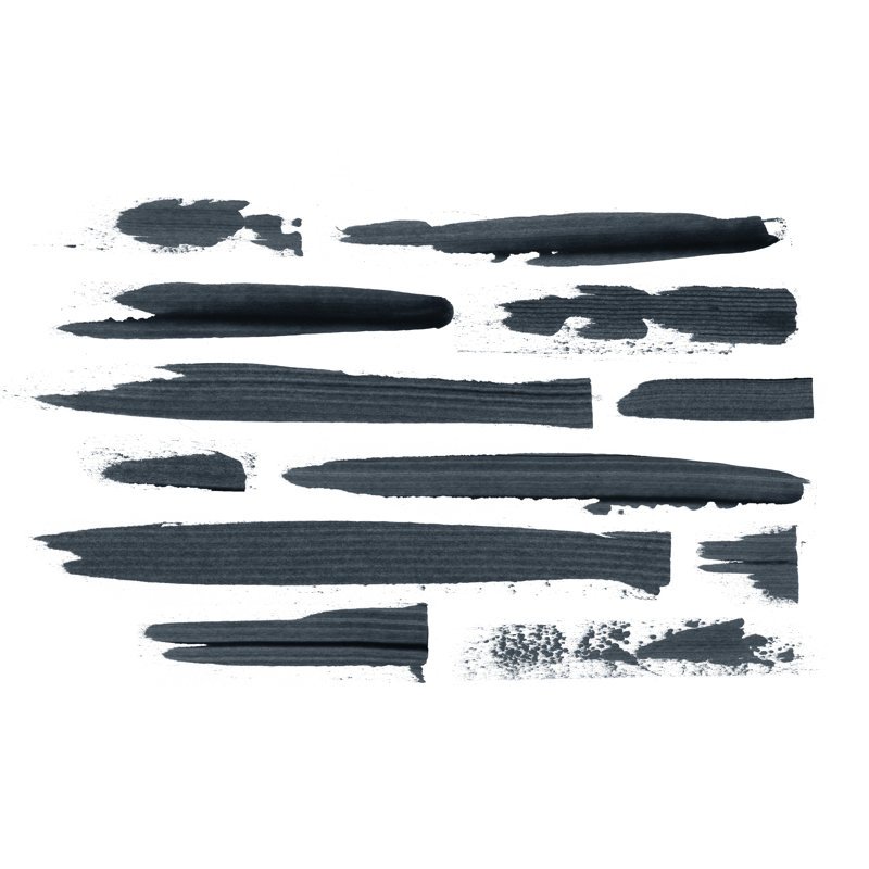 Scrape II - Painting, Black Floater Framed, 81cm H x 122cm W
