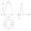 Novel 10 - Light LED Chandelier