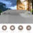 Yardgrace 13'x10' Soft-top Double-Roofed Steel Patio Gazebo-122260786