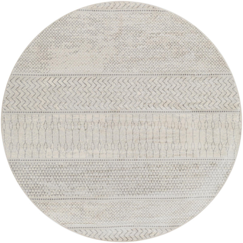 LurLine Oriental Indoor Rug, Round 7'10"