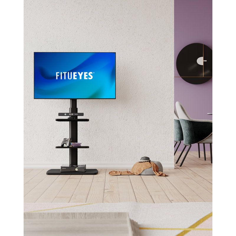Fitueyes Single Screen Floor Stand Mount