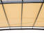 & Weather - Pergola d'extérieur - 12 x 9 pi, auvent rétractable, abri de jardin beige pour jardins avec cadre en acier, Expositions