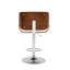 Tabouret de bar en similicuir pivotant à hauteur réglable Litton-1504869868