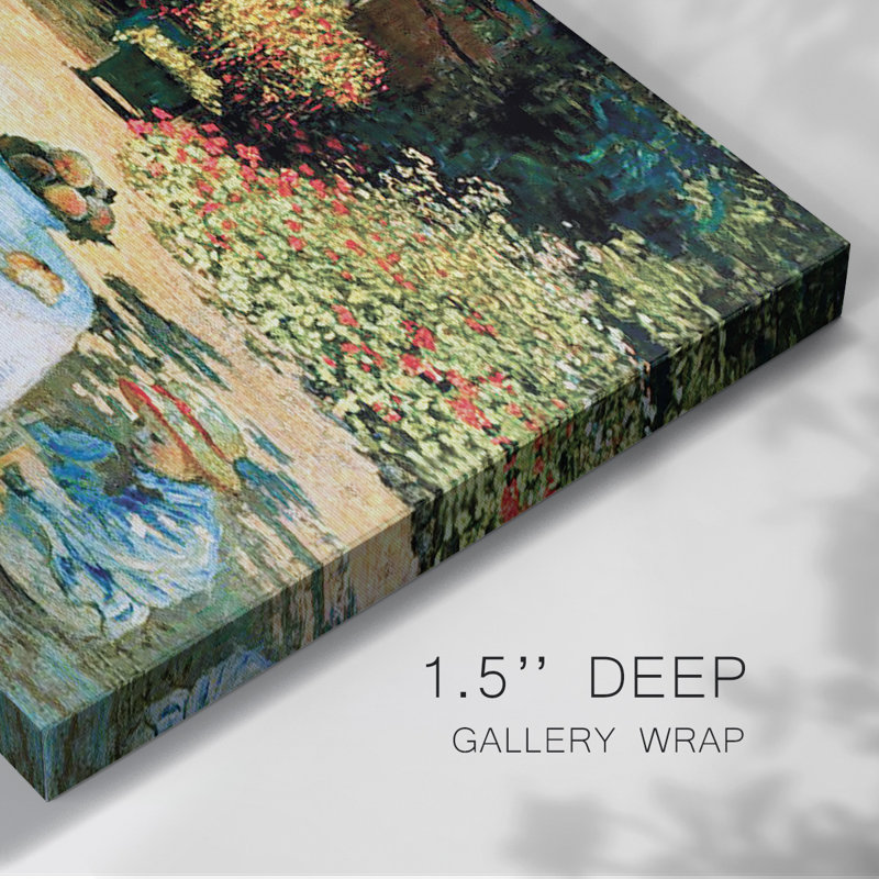 Monet - Toile tendue avec châssis, H 8 po x l 12 po