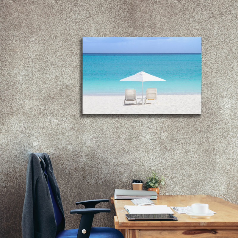 «Turks and Caicos Island» par Verne Varona, H 26 po x l 40 po x P 1,5 po