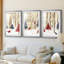 Christmas Holiday Art CDVII - Impression encadrée sur mesure de qualité supérieure - 3 pièces-1581571604-1581571605