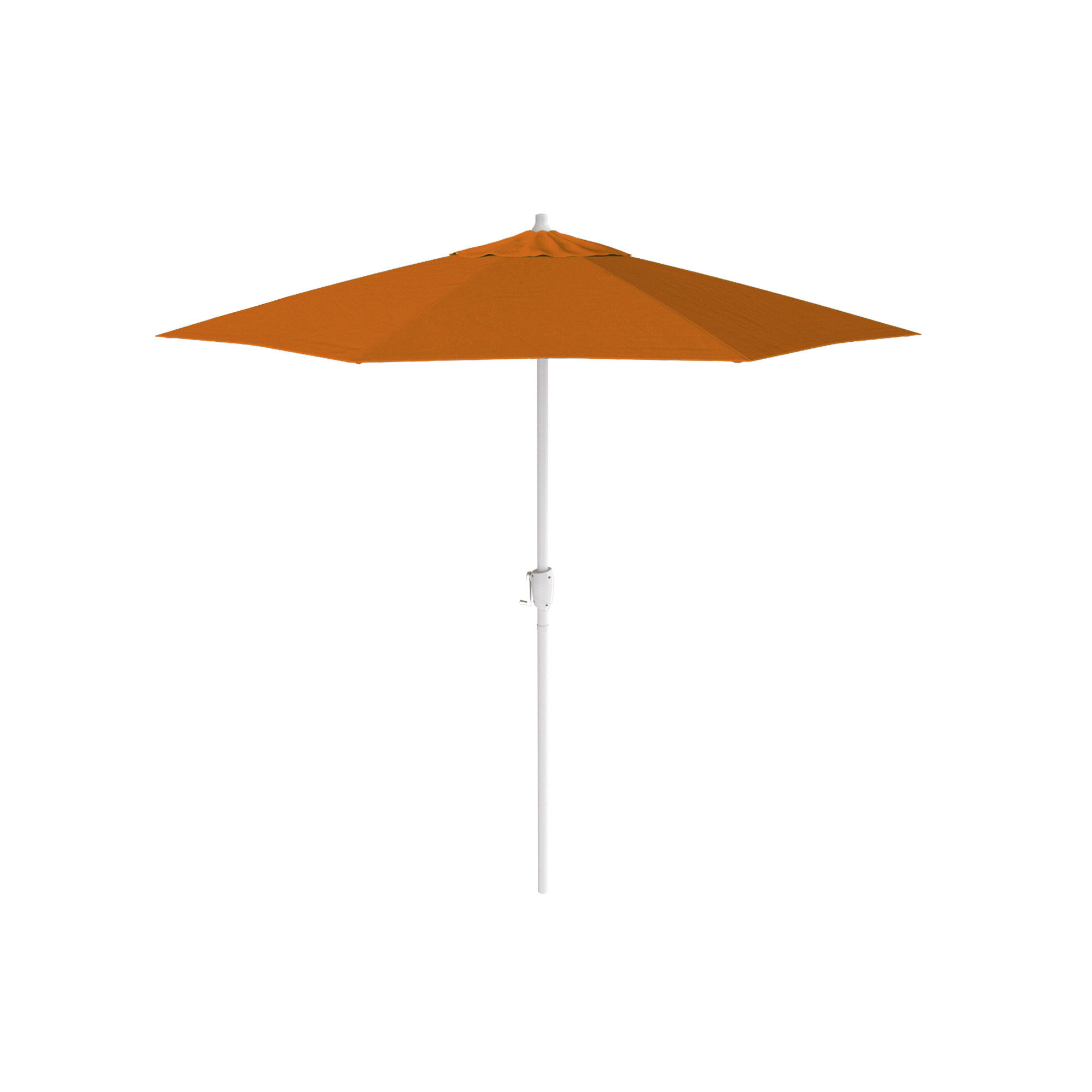 Kenne Sunbrella® Outdoor Umbrella, Tangerine Sunbrella®, 90" W x 90" D