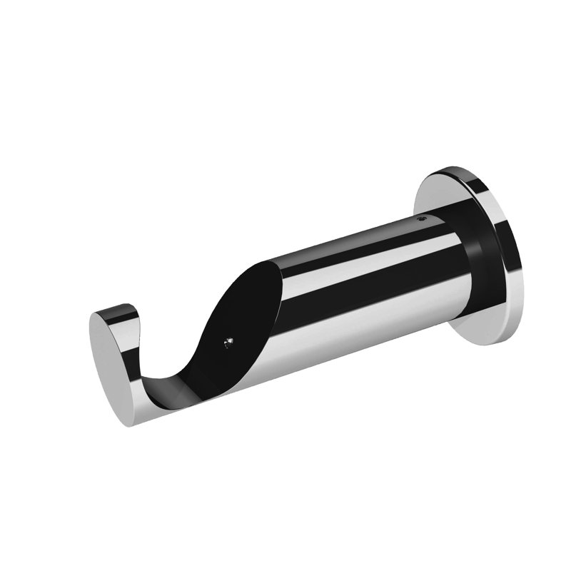 Dianney 3.5cm Single Pole, Chrome, 180cm W