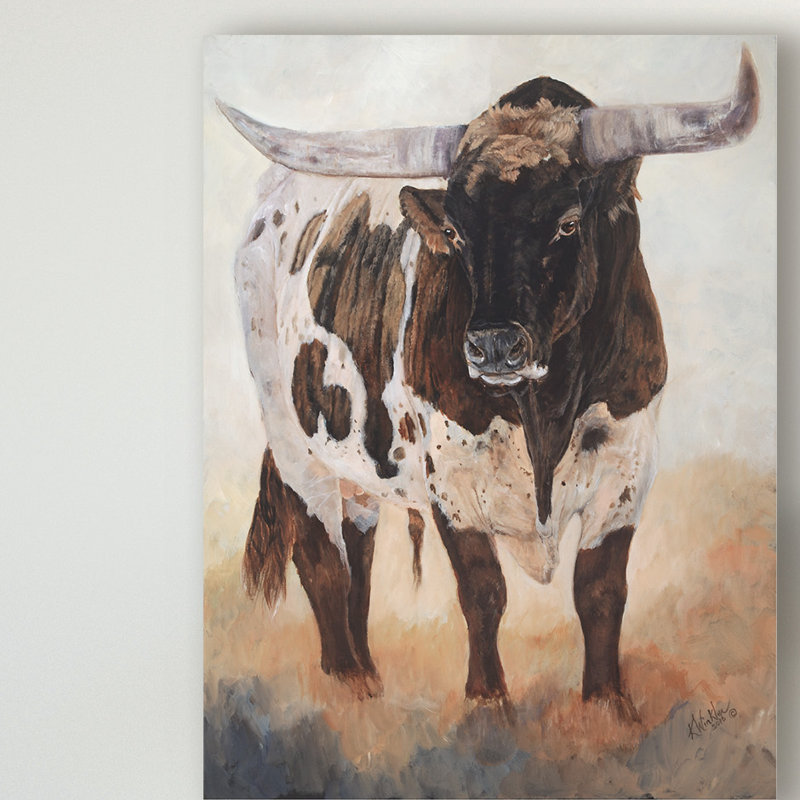 « big daddy ii », peinture sur toile tendue, H 19 po x l 14 po x P 2 po