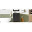 Meuble-lavabo 24 po avec lavabo en céramique, armoire de rangement autoportante moderne avec poignées argentées, portes à fermeture douce-1182990101