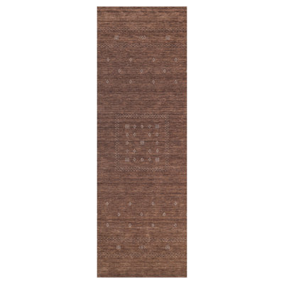 Simi Hand-Woven Geometric Cotton Wool Rug