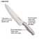 Farberware 15-Piece Kitchen Knife Block Set - High Carbon Stainless Steel, Razor Sharp Blades