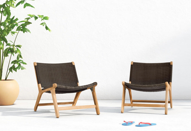 Brown Patio Lounge Chairs