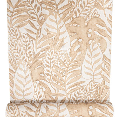 Nerine 10m x 53cm Textured Matte Wallpaper Roll