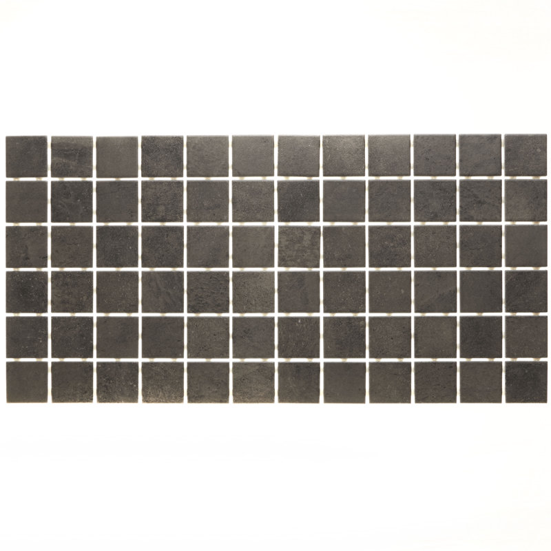 Fairfield 2" x 2" Ceramic Mosaic Tile, Fango