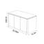 Elegant Retro Multifunctional Kitchen Island Practical for Kitchens Living Rooms Dining Areas