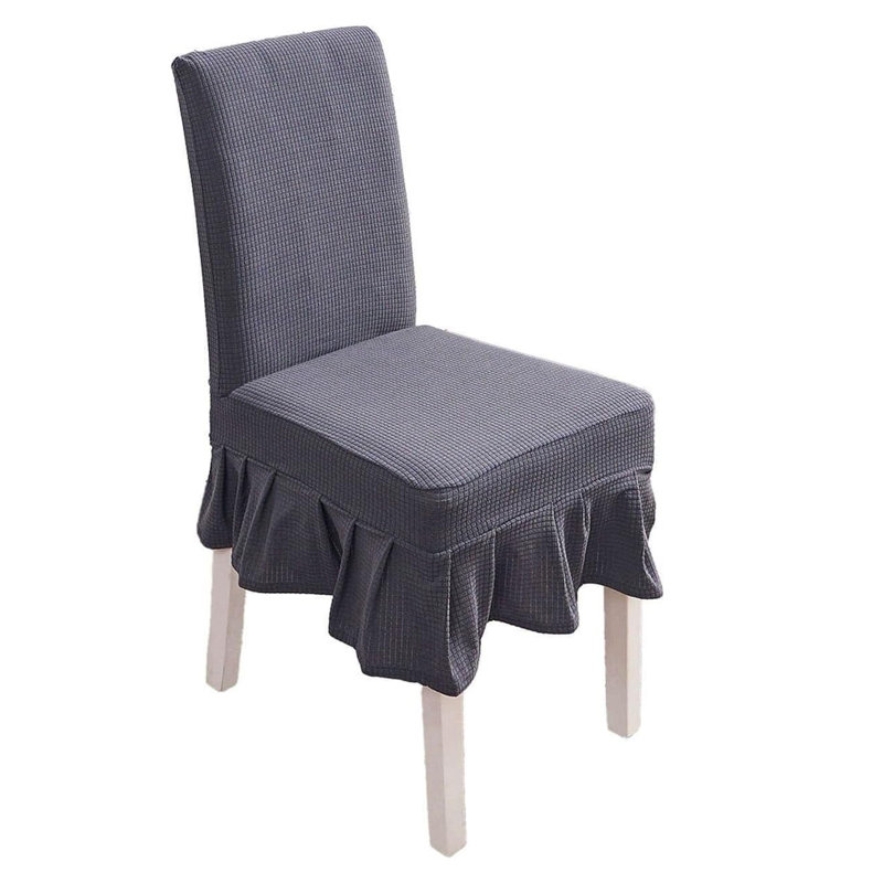Housse extensible pour chaise de salle à manger avec housse pour chaise de salle à manger Banquet, Gris