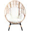 Ensemble de 3 chaises de patio avec table d'appoint